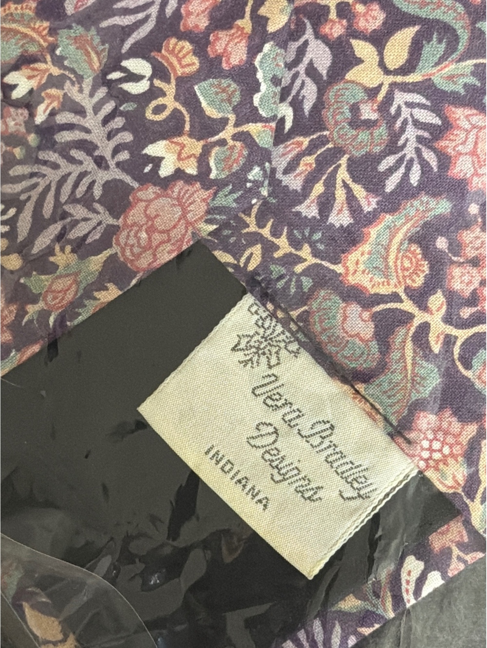 VTG New In Package Vera Bradley Designs Floral Patterned Tie